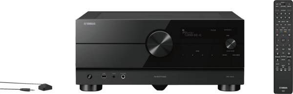 Receiver von vorne mit Zubehör