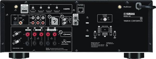 Receiver von hinten