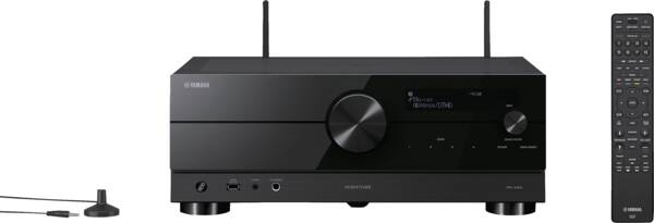 Receiver von vorne mit Zubehör