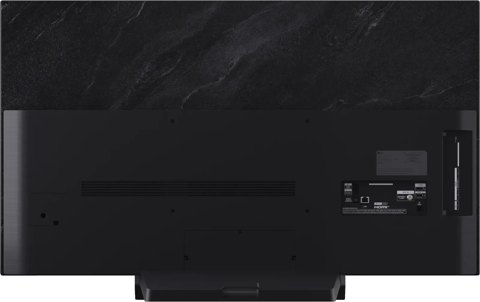 Tv von Hinten