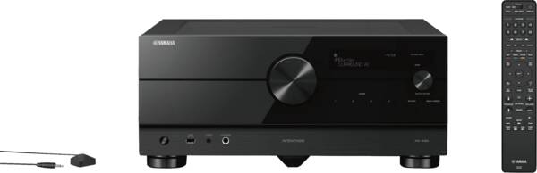 Receiver von vorne mit Zubehör