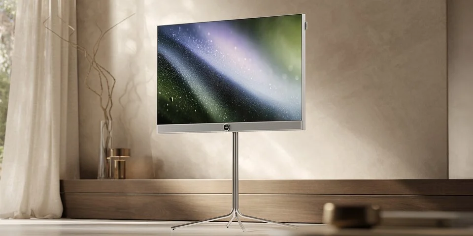 TV Gerät auf Boden Standfuss